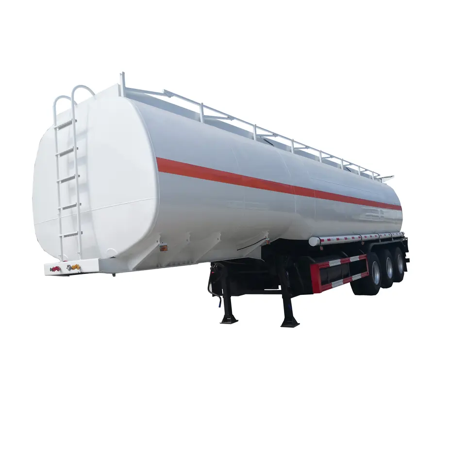 3 Axle 30cbm 30000liter Good Quality Carbon Steel Tank Trailer