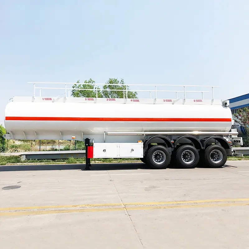 3 Axle 30cbm 30000liter Good Quality Carbon Steel Tank Trailer