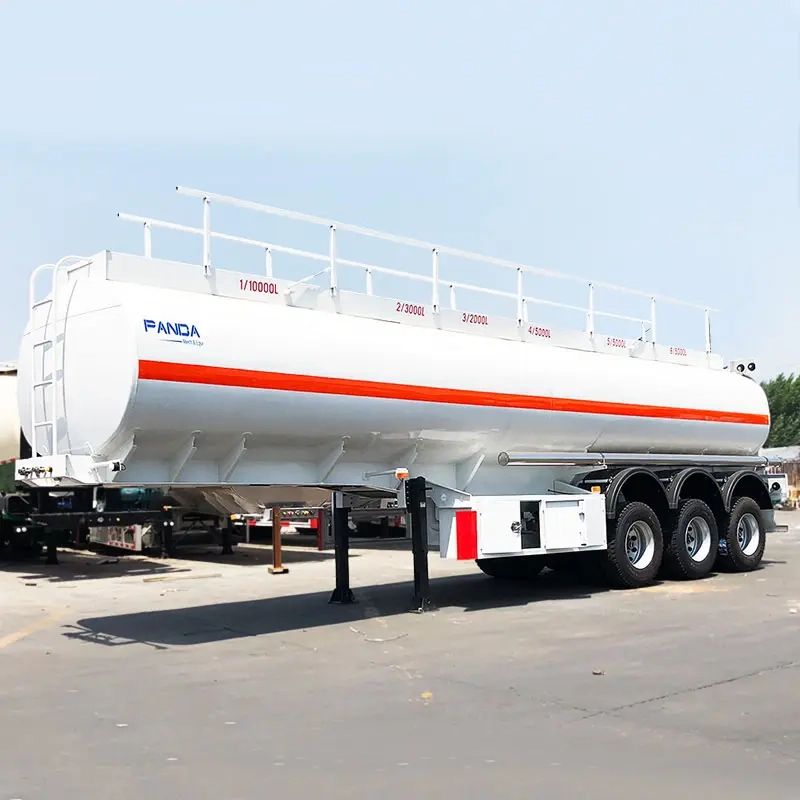 3 Axle 30cbm 30000liter Good Quality Carbon Steel Tank Trailer