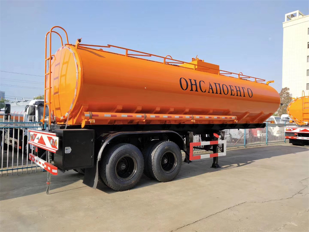 2 Axle 37cbm 37000liter Good Quality Carbon Steel Tank Trailer Diesel Oil Tanker Trailer