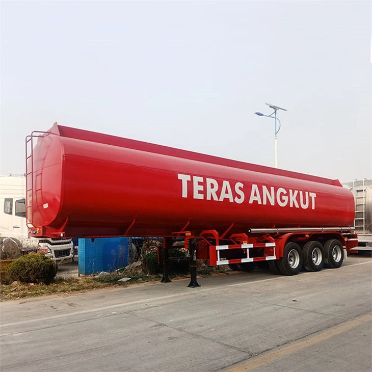 3 Axle 46cbm 46000liter Tanker Semi Trailer