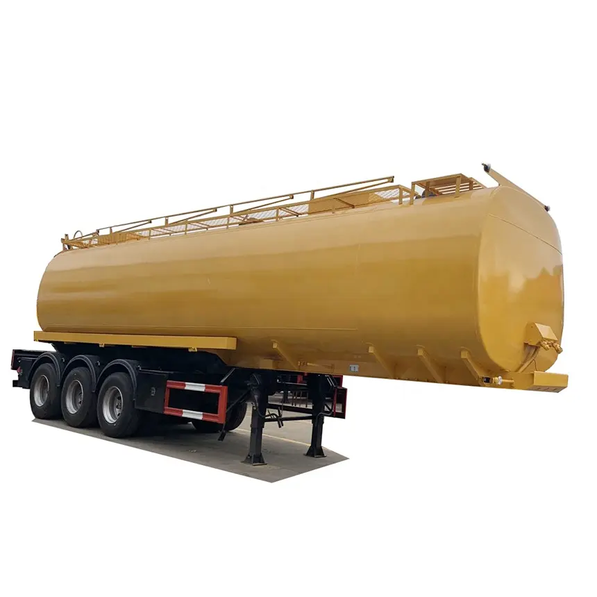 3 Axle 40cbm 40000liter Good Quality Carbon Steel Tank Trailer