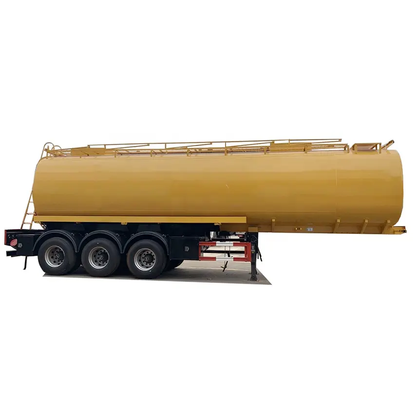 3 Axle 40cbm 40000liter Good Quality Carbon Steel Tank Trailer