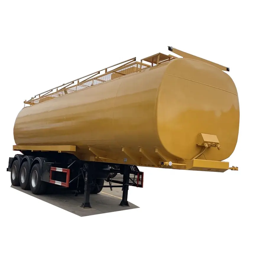 3 Axle 40cbm 40000liter Good Quality Carbon Steel Tank Trailer