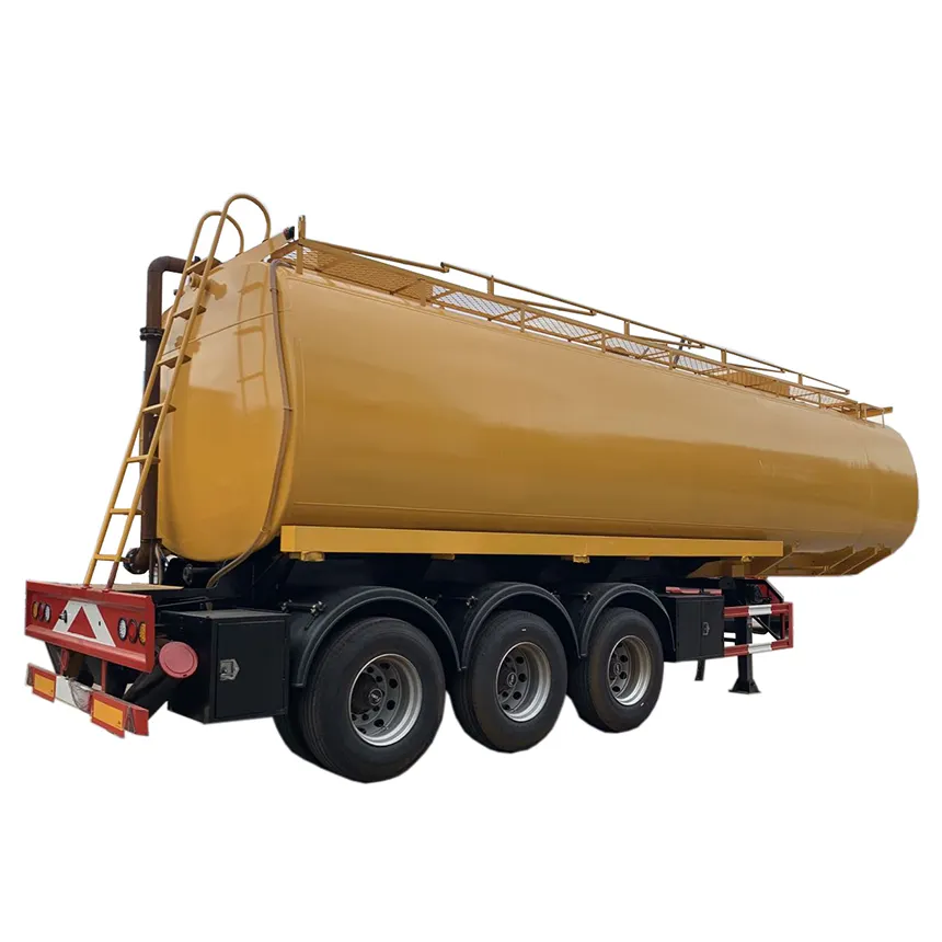 3 Axle 40cbm 40000liter Good Quality Carbon Steel Tank Trailer