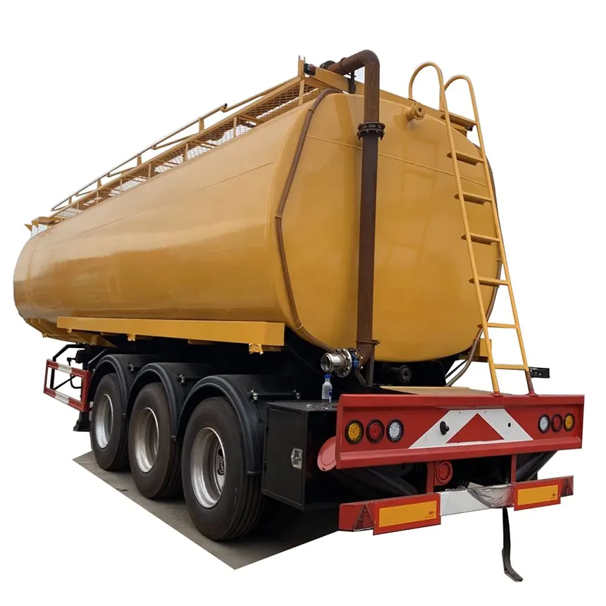 3 Axle 40cbm 40000liter Good Quality Carbon Steel Tank Trailer
