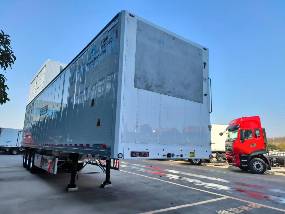 30 Tons Refrigerated Trailer with Carrier Chiller Customized