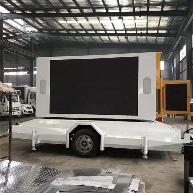 Small LED Truck Practical Commecial Mobile Advertising Trailer