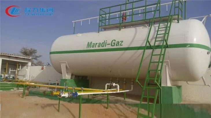 30tons 60000liters 60000L LPG Plant Tank Gas Cylinder Filling Station with Pump Compressor Filling Machine