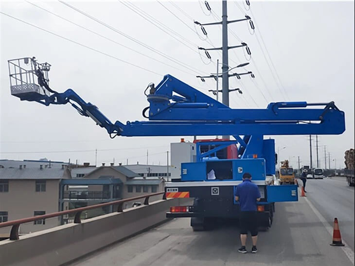 22m Bucket Type Bridge Inspection Unit