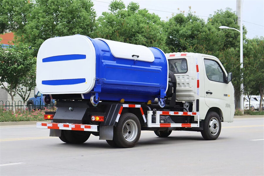 Mini 1 Ton Hooklift Small Mini Garbage Truck