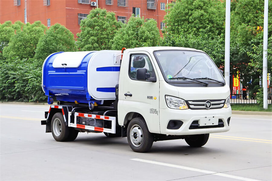 Mini 1 Ton Hooklift Small Mini Garbage Truck