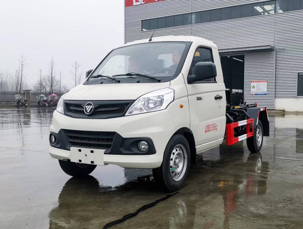 Mini 1 Ton Hooklift Small Mini Garbage Truck