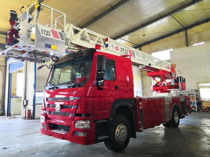 25M Aerial Ladder Fire Truck