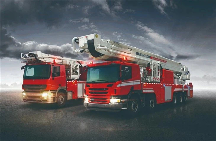 88m Hydraulic Platform Fire Fighting Truck