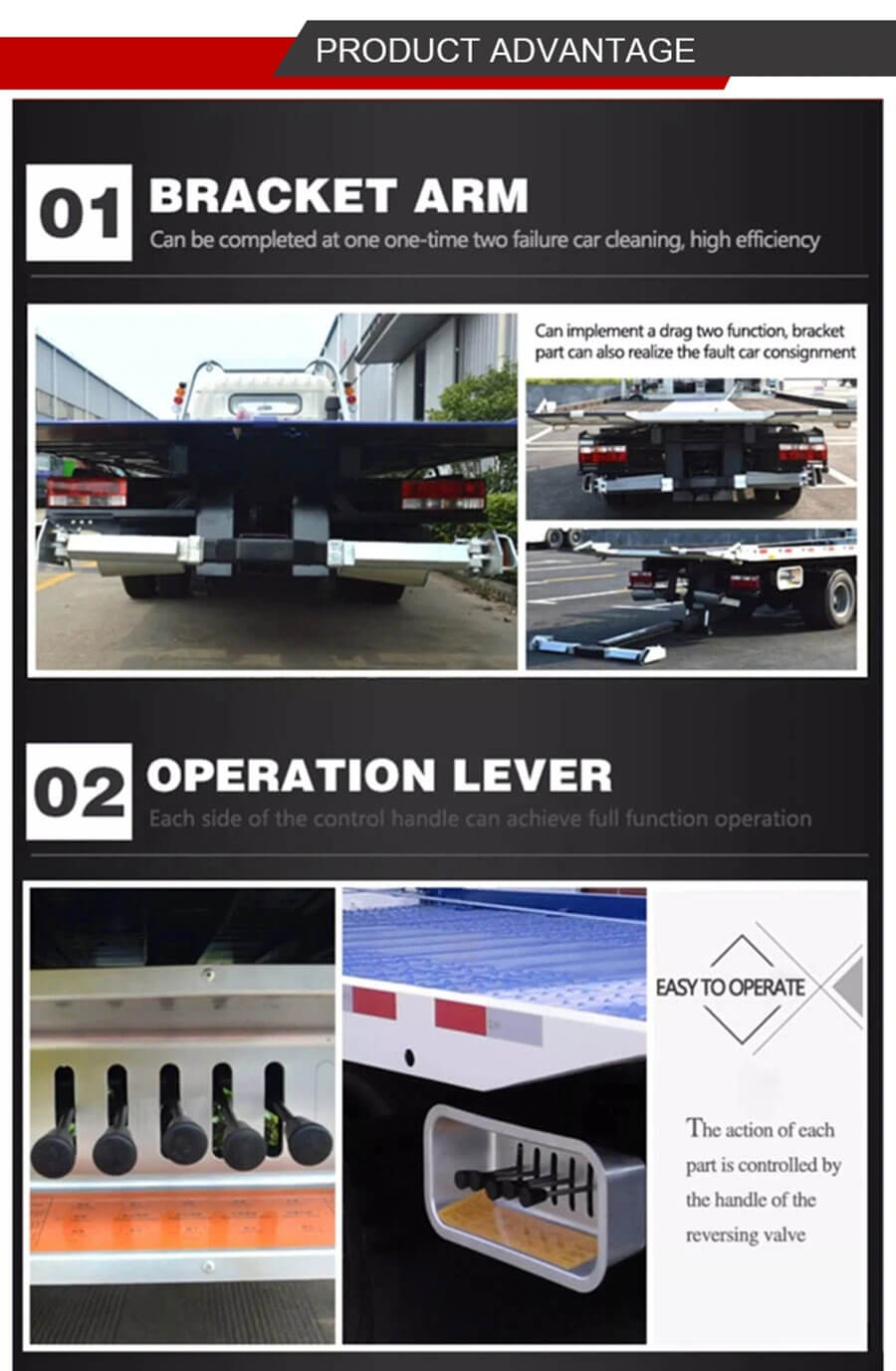 Flatbed Towing Wrecker Truck 05