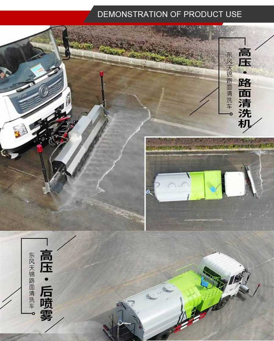 Pressure Washing Truck 01
