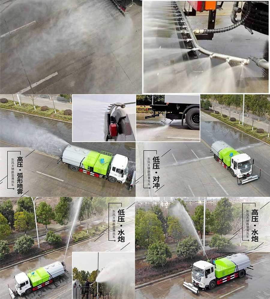 Pressure Washing Truck 02
