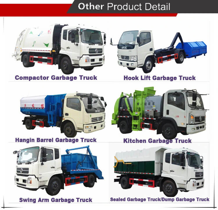 Hook Loader Garbage Truck 04